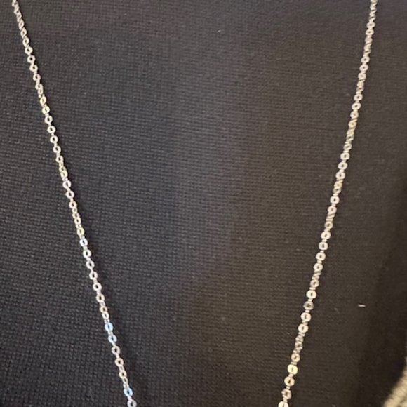 Grey Druzy Pendant Necklace - Picture 7 of 9